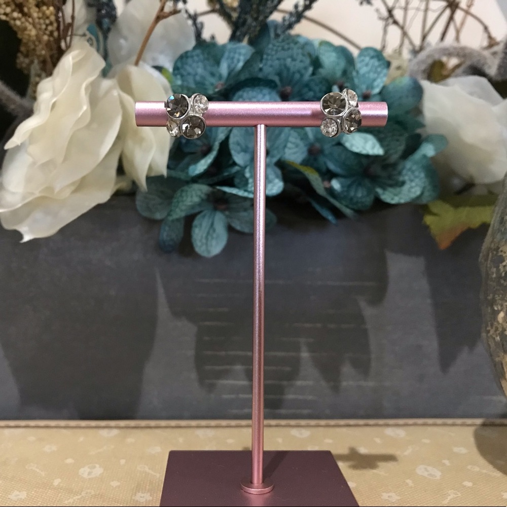 Fossil Cluster Glitz Stud Earrings